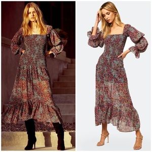 MISA LOS ANGELES Rashida Midi Dress XS